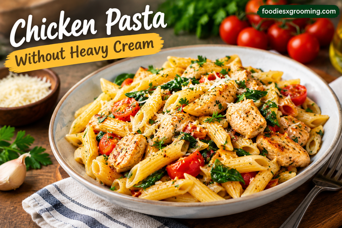 Chicken Pasta Without Heavy Cream