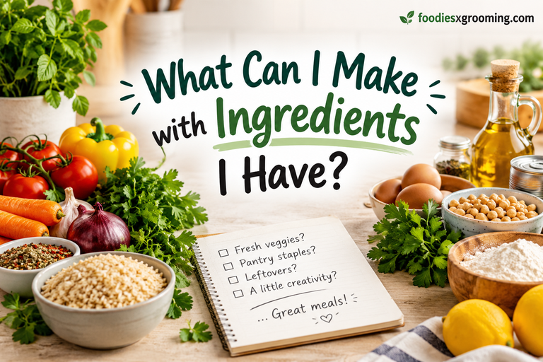 What Can I Make With Ingredients I Have? Easy, Delicious Meals Using What’s in Your Kitchen